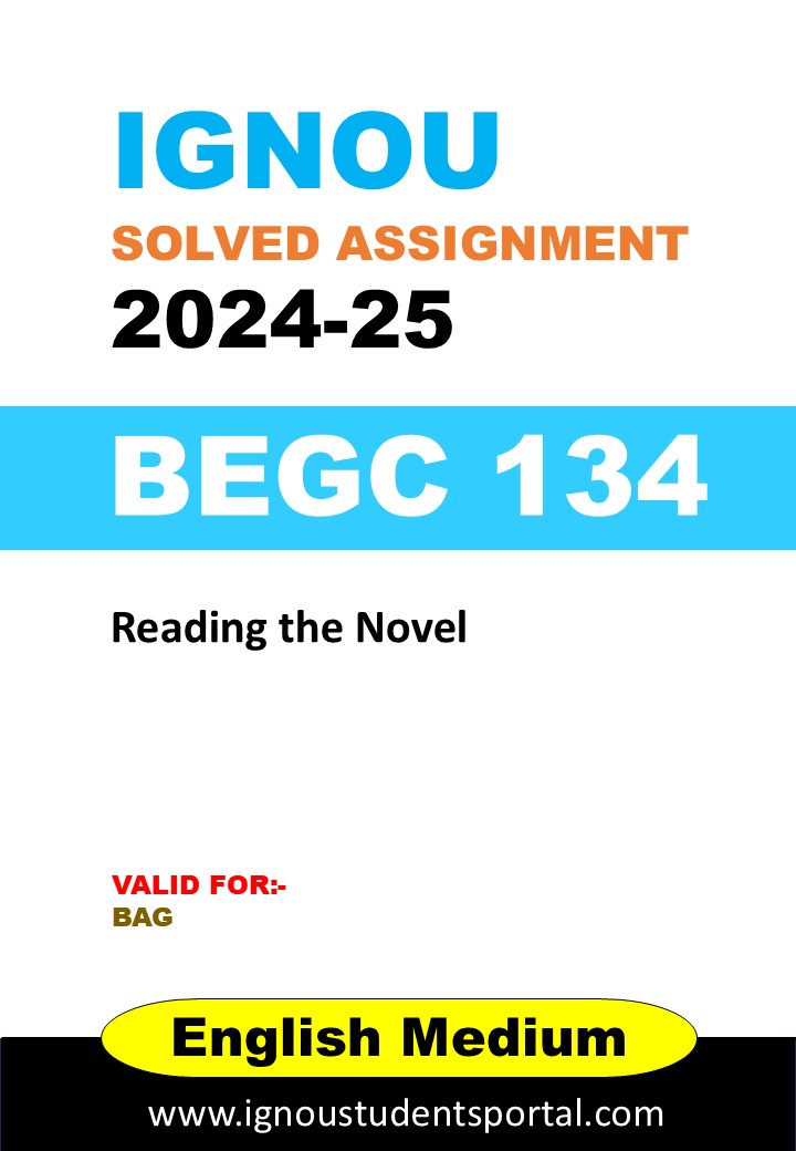 IGNOU BEGC 134  Solved Assignment 2024-25 (ENGLISH Medium) – Download PDF