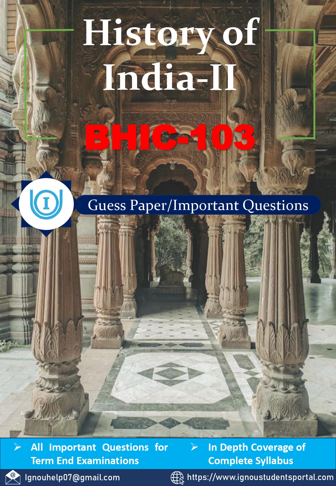IGNOU BHIC 103 Guess Paper (ENGLISH Medium) – Important Questions with Complete Answers | Download PDF