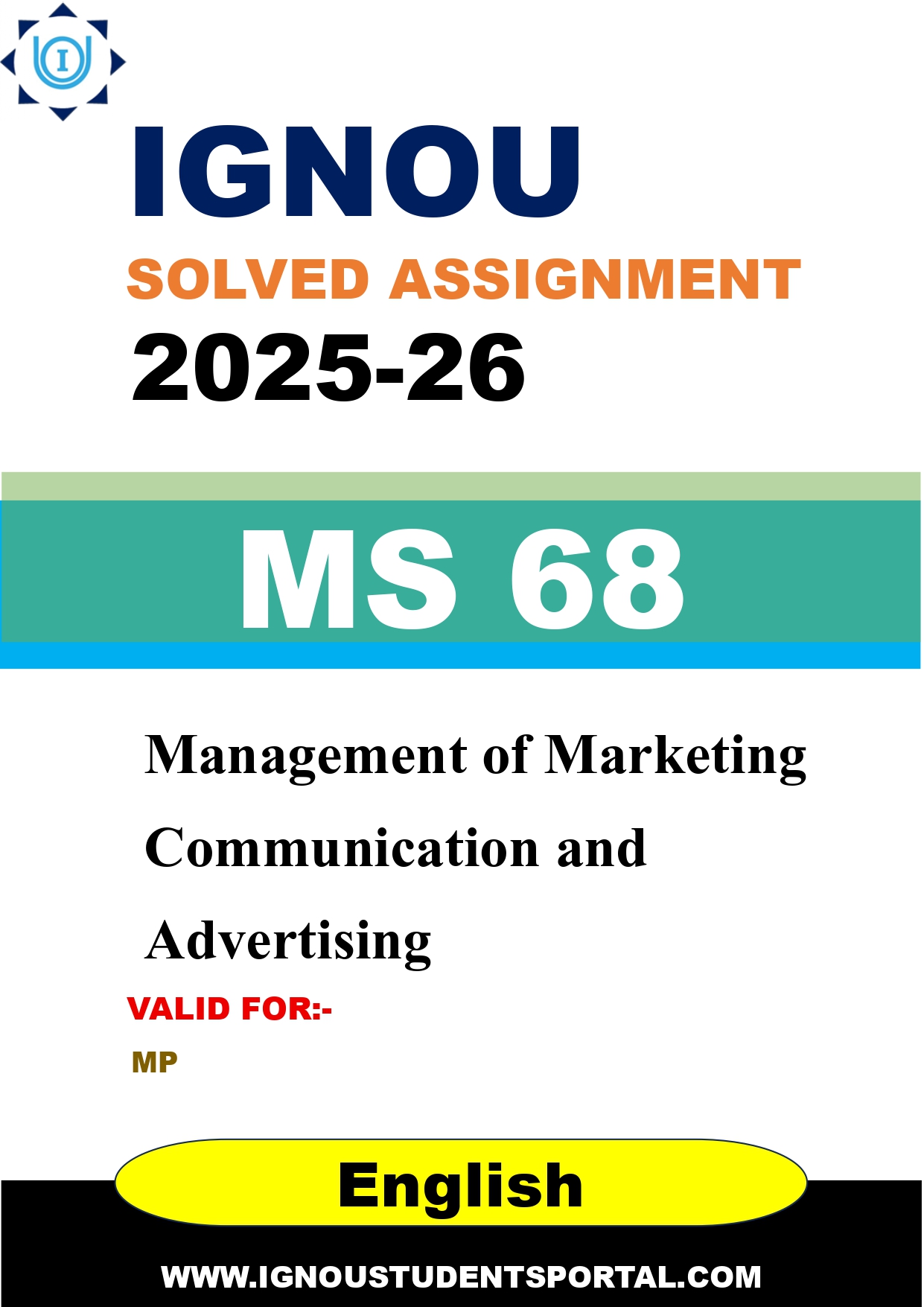 IGNOU MS 68 Solved Assignment 2025-2026 (English Medium) – Download PDF