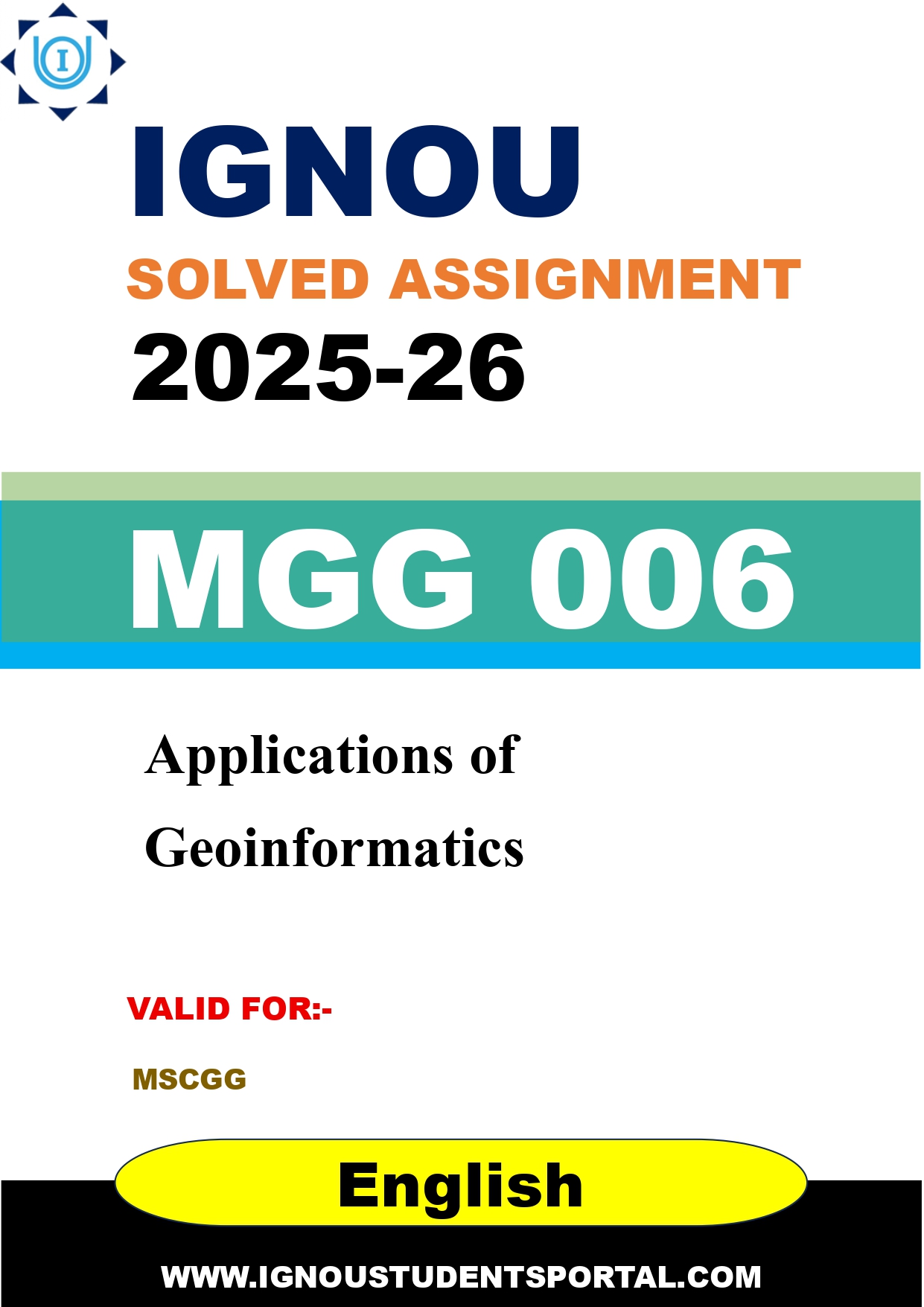 IGNOU MGG 006 Solved Assignment 2025-2026 (English Medium) – Download PDF