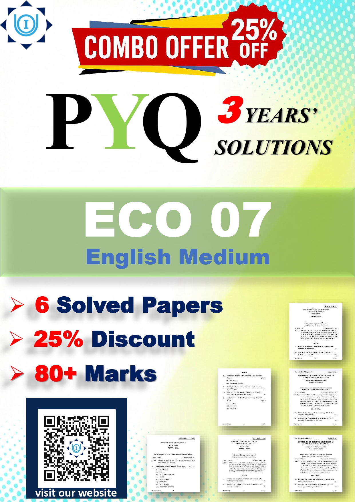 IGNOU ECO 07 Solved Previous Year Question Papers – 3 Years Combo (ENGLISH Medium) – Download PDF | IGNOU Students Portal