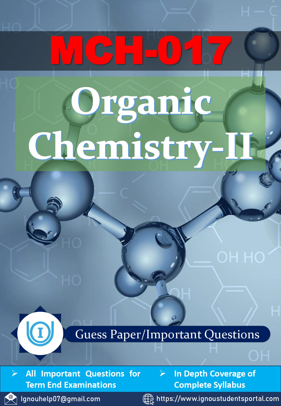 IGNOU MCH 017 Guess Paper (ENGLISH Medium) – Important Questions with Complete Answers | Download PDF