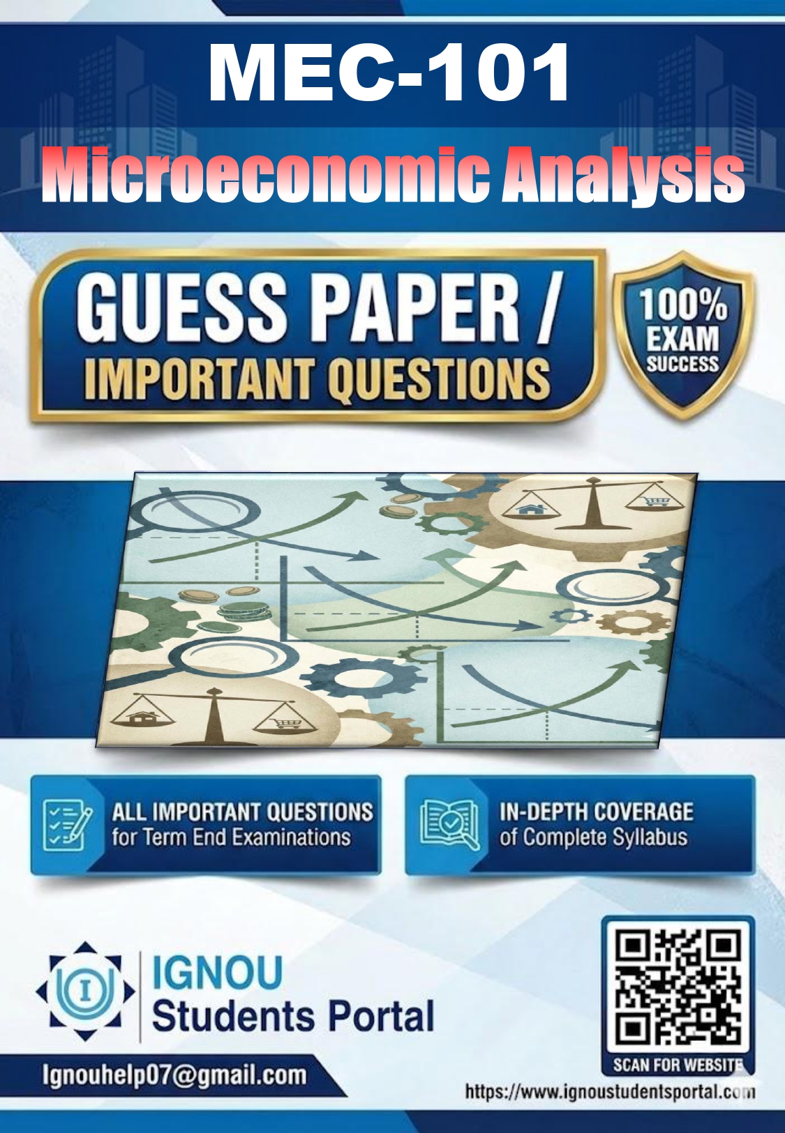 IGNOU MEC 101 Guess Paper (ENGLISH Medium) – Important Questions with Complete Answers | Download PDF