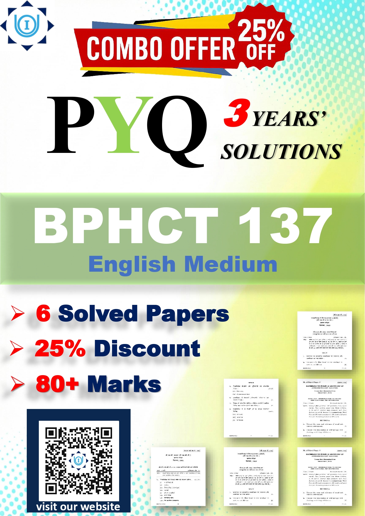 IGNOU BPHCT 137 Solved Previous Year Question Papers – 3 Years Combo (ENGLISH Medium) – Download PDF | IGNOU Students Portal